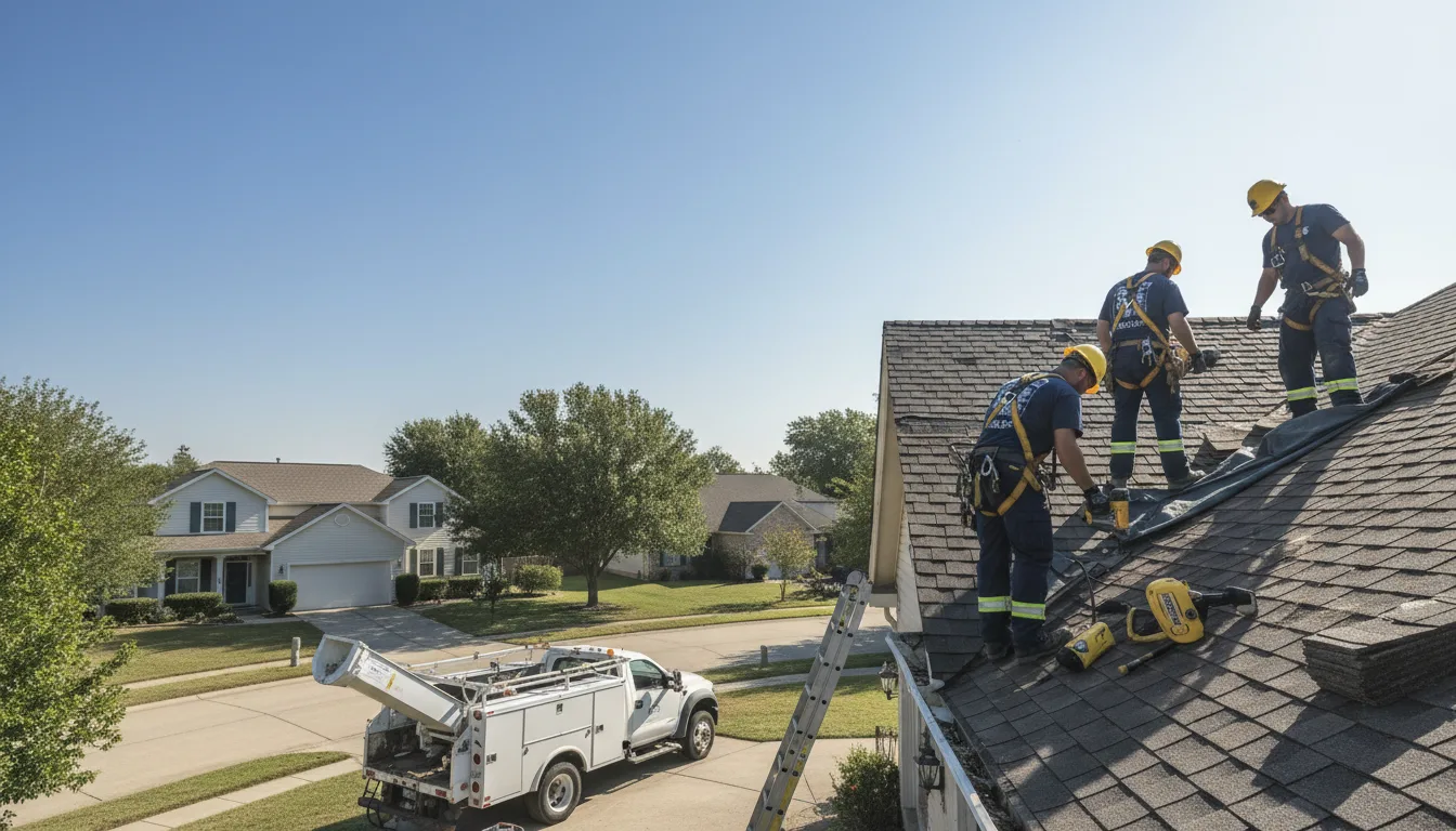 Emergency Roof Repair in Poteau, OK near me